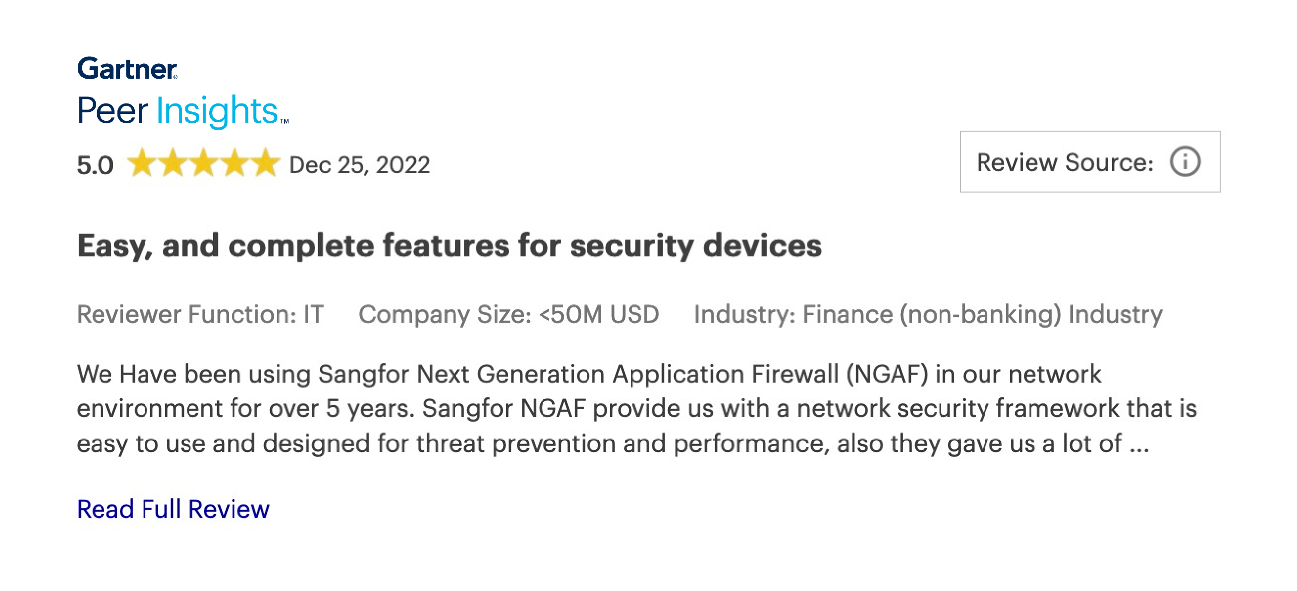 Gartner Magic Quadrant For Network Firewalls 2022 Sangfor Technologies